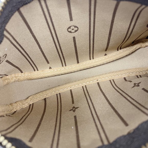 Louis Vuitton Monogram T&B Mini Pochette Accessoires M60153 Brown Women's Pouch - Picture 4 of 8